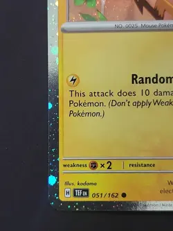 Pikachu 51/162 Stamped 2026 Pokemon Day 30th Anniversary Promo TCG UNGRADED - Image 4