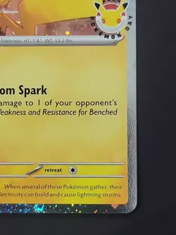 Pikachu 51/162 Stamped 2026 Pokemon Day 30th Anniversary Promo TCG UNGRADED - Image 5