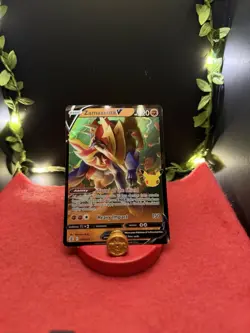 Zamazenta V 018/025 Ultra Rare Pokemon TCG Celebrations NM - Image 1