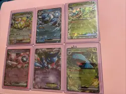 Pokemon TCG Korean Lot (6) of EX Holo Cards: Blastoise, Venusaur, Mewtwo, Etc. - Image 1