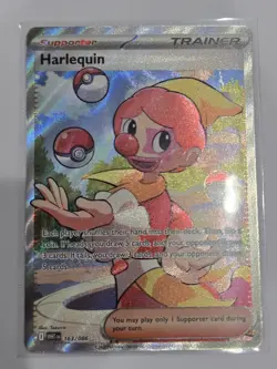 POKEMON HARLEQUIN WHITE FLARE 163/086 HOLO ULTRA RARE NM/M - Image 1