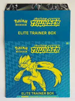 Pokemon SM Lost Thunder Zeraora Elite Trainer Box ETB Cover/Poster - Image 1
