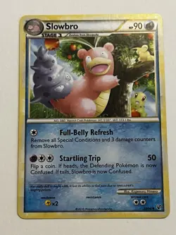 Slowbro 38/90 • LP • Undaunted • Black White • Pokemon TCG - Image 1
