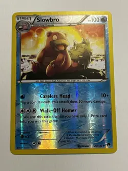 Slowbro 20/122 BREAKpoint Pokemon Reverse Holo LP - Image 1