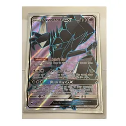Pokemon Necrozma GX Full Art 134/147 Sm-Burning Shadows Ultra Rare Holo 180 HP - Image 1