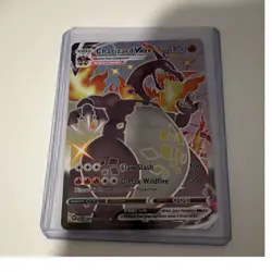 Pokemon Charizard VMAX Full Art Shiny Holo Rare SV107/SV122 Shiny Vault 330 HP - Image 1