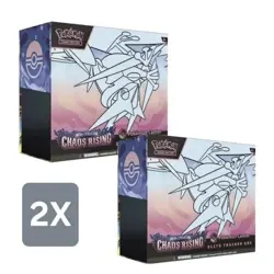 PRESALE Pokemon TCG Chaos Rising Pokemon Center ETB x2 PRESALE - Image 1