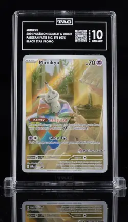 TAG 10 Mimikyu - 075 (Pokemon Center Exclusive) 075 Sv: Scarlet & Violet Promo.. - Image 1