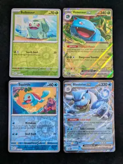 Pokemon 151 Blooming Waters Premium Collection - 5 Promo Cards & Jumbo Blastoise - Image 4