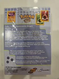 2002 Pokemon TCG Aquapolis Theme Deck - Rock Garden *BRAND NEW/FACTORY SEALED* - Image 2
