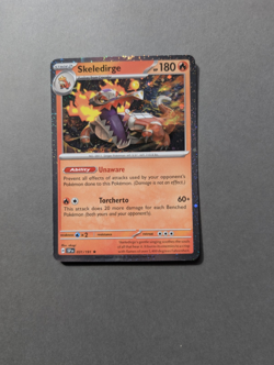 Pokemon TCG Skeledirge 031/191 Cosmo Holo Surging Sparks English - Image 1