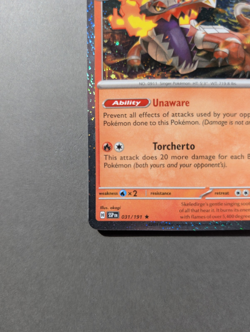 Pokemon TCG Skeledirge 031/191 Cosmo Holo Surging Sparks English - Image 4