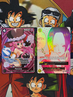 EB03-045 PERONA & OP14-118 BOA HANCOCK (SP Parallel) ENG one piece card games - Image 1