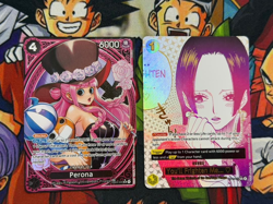 EB03-045 PERONA & OP14-118 BOA HANCOCK (SP Parallel) ENG one piece card games - Image 2