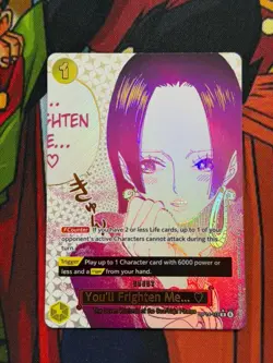EB03-045 PERONA & OP14-118 BOA HANCOCK (SP Parallel) ENG one piece card games - Image 4