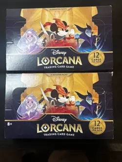 FIRST PRINT RUN - (2x) boxes Disney Lorcana : - The First Chapter Booster Boxes - Image 1