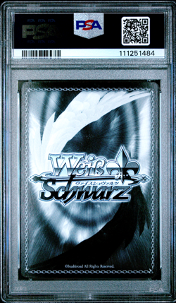 PSA 9 Weiss Schwarz Shiro Signed NO GAME NO LIFE 081 SSP Foil Japanese - Image 2