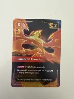 Riftbound Origins League of Legends Immortal Phoenix Unit Card 037/298 English - Image 1