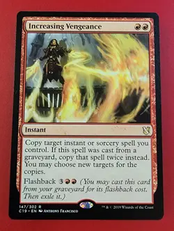 1x Increasing Vengeance | Commander 2019 | MTG Magic Cards - Image 1