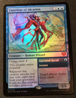 Emeritus Of Ideation - Foil - SOS - MTG - NM - EN - 0045 - Image 1