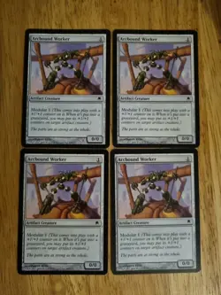 MTG - 4x Arcbound Worker - Darksteel - Image 1