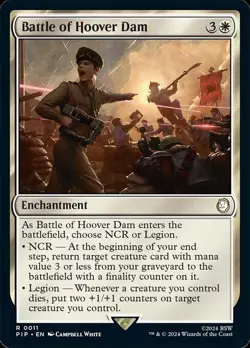 NM Battle of Hoover Dam, MTG, Fallout, Magic the Gathering, 11 - Image 1