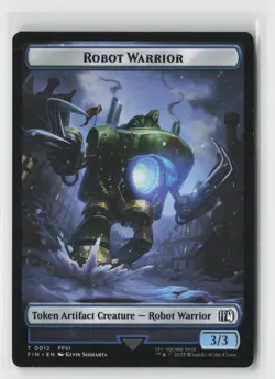 Emblem - Sephiroth, One-Winged Angel // Robot Warrior Double-Sided Token T FINAL - Image 2