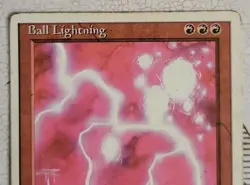 MTG Ball Lightning x1 MP/LP ~Fourth Edition (Magic the Gathering)*Free Shipping* - Image 3