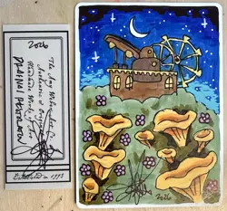 MTG ARTIST PROOF MTG Drafnas Restoration AP Sketch Art Amy WEBER - Image 1