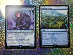 MTG Rare Regular: TDM 0261 Mistrise Village; MH3 0270 Kappa Cannoneer - Image 1