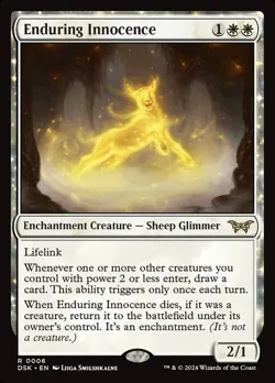 MTG Enduring Innocence Duskmourn: House of Horror Regular Rare - Image 1