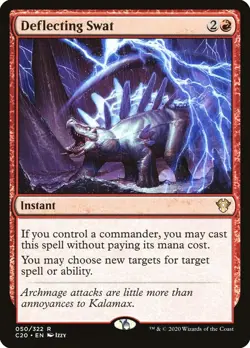 MTG Deflecing Swat Commander 2020 Regular Rare - Image 1