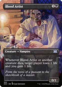 Blood Artist (Borderless) [2X2 - 352]Double Masters 2022 - Image 1