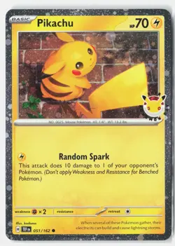 Pikachu (Pokemon Day 2026) Common Holo Miscellaneous Cards & Products 051/162 NM - Image 1