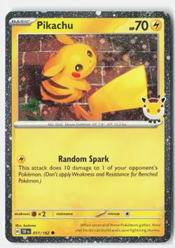 Pikachu (Pokemon Day 2026) Common Holo Miscellaneous Cards & Products 051/162 NM - Image 1