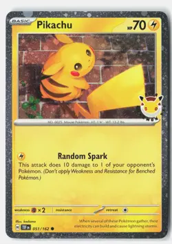 Pikachu (Pokemon Day 2026) Common Holo Miscellaneous Cards & Products 051/162 NM - Image 1