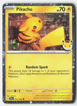 Pikachu (Pokemon Day 2026) Common Holo Miscellaneous Cards & Products 051/162 NM - Image 1