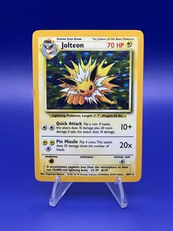 Jolteon 4/64 No Symbol Error Jungle 1999 Pokemon TCG - NM/LP - Image 1