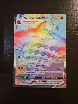 Sandaconda VMAX 206/198 - Chilling Reign Rainbow Secret Rare Pokemon TCG NM - Image 1
