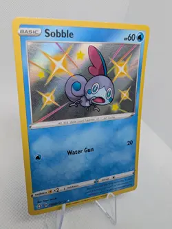 Sobble SV025/SV122 Shining Fates Baby Shiny Holo Rare Pokemon Card TCG NM - Image 2
