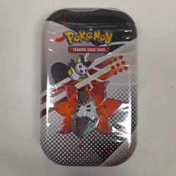 Pokemon TCG: Unova Mini Tin – Volcarona & Emolga (2 Booster Packs & 1 Sticker) - Image 1