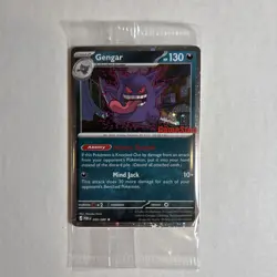 Pokemon TCG Gengar 50/88 GAMESTOP EXCLUSIVE RARE PROMO CARD Perfect Order NEW - Image 1