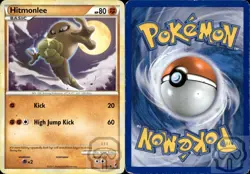 Hitmonlee 58/95 C Call of Legends Pokemon NM/M - Image 2