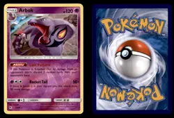 ARBOK 27/68 R HIDDEN FATES POKEMON TCG REVERSE HOLO NM - Image 3