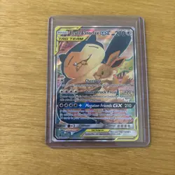 Eevee & Snorlax GX #SM169 Pokemon Promo LP - Image 1