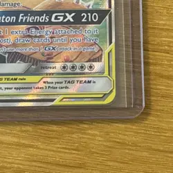 Eevee & Snorlax GX #SM169 Pokemon Promo LP - Image 3