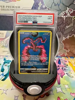 2019-2023 Pokemon SWSH Black Star Promos Galarian Moltres #SWSH284 PSA 9 - Image 1