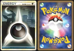 DARKNESS ENERGY L1 SOULSILVER COLLECTION UMBREON POKEMON JAPANESE 2009 LP - Image 1