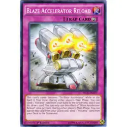 Blaze Accelerator Reload - SECE-EN077 - Common - 1st Edition - Lightly Played - Image 1