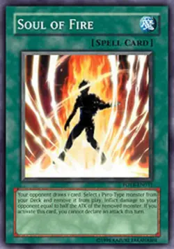 Soul of Fire - FOTB-EN031 - Super Rare - Unlimited Edition - Lightly Played - Image 1